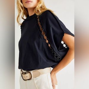 Free People Rough Around The Edges Top